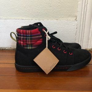 Punk Plaid Doc Martens Sneakers